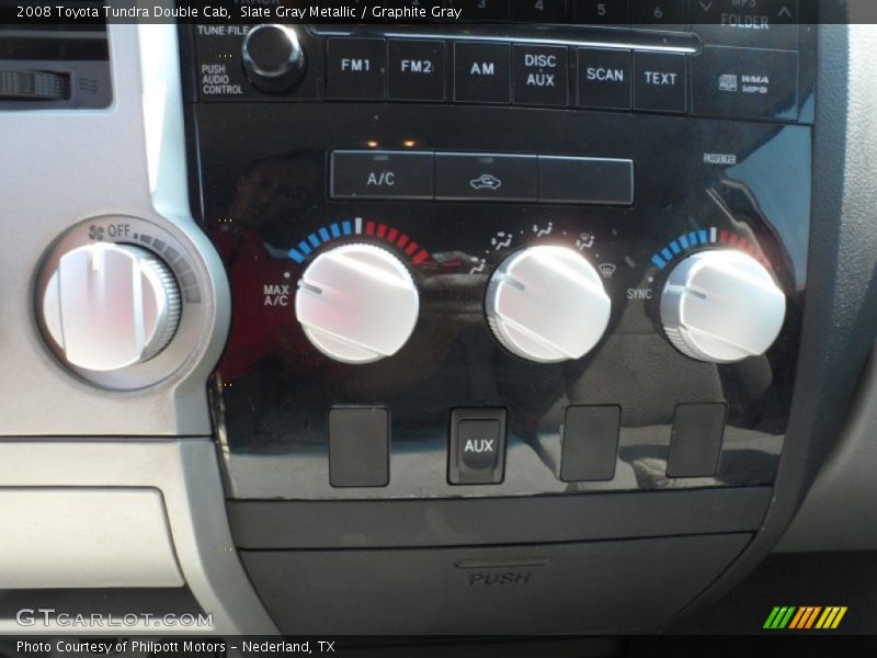 Slate Gray Metallic / Graphite Gray 2008 Toyota Tundra Double Cab