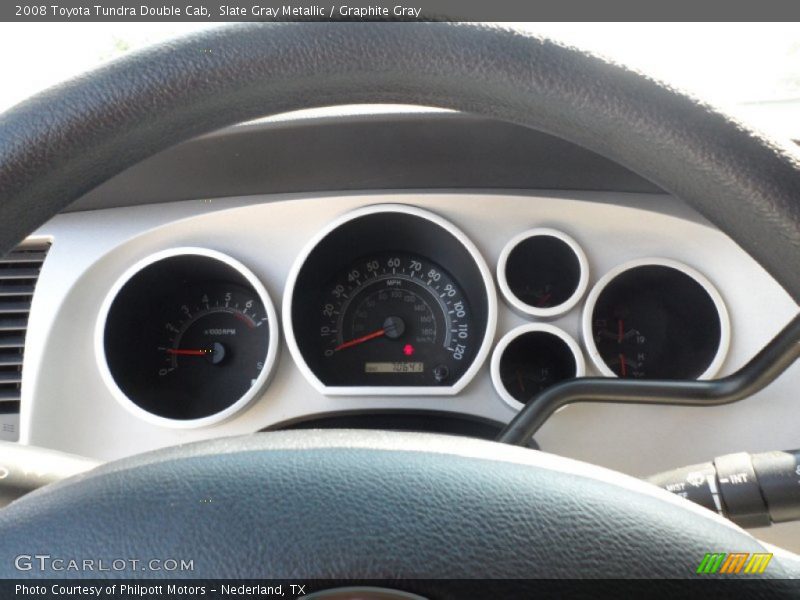 Slate Gray Metallic / Graphite Gray 2008 Toyota Tundra Double Cab