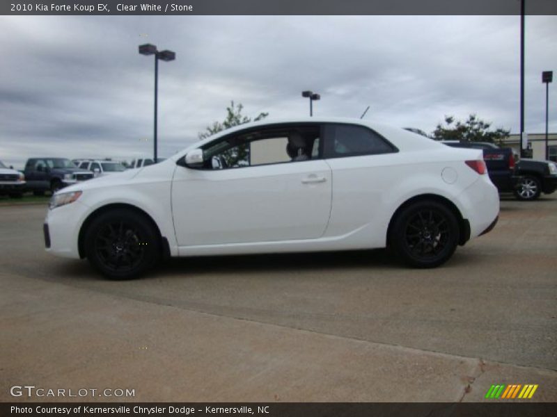  2010 Forte Koup EX Clear White