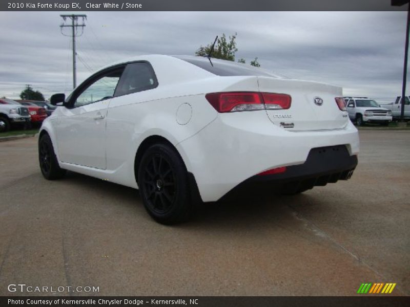  2010 Forte Koup EX Clear White