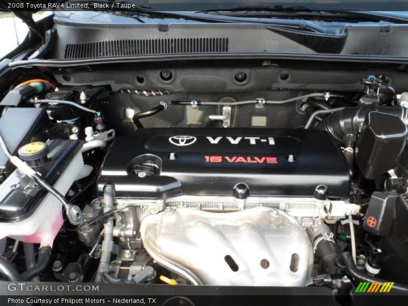 Black / Taupe 2008 Toyota RAV4 Limited