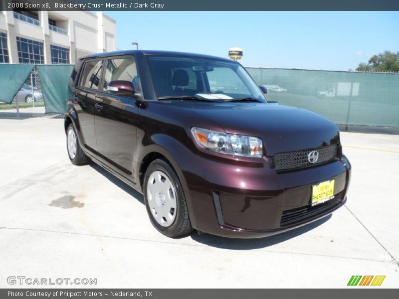 Blackberry Crush Metallic / Dark Gray 2008 Scion xB