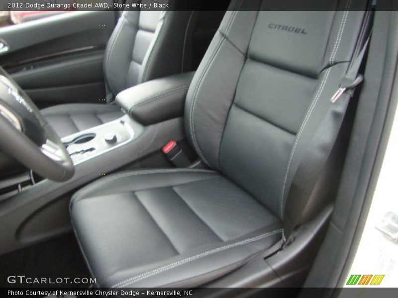  2012 Durango Citadel AWD Black Interior