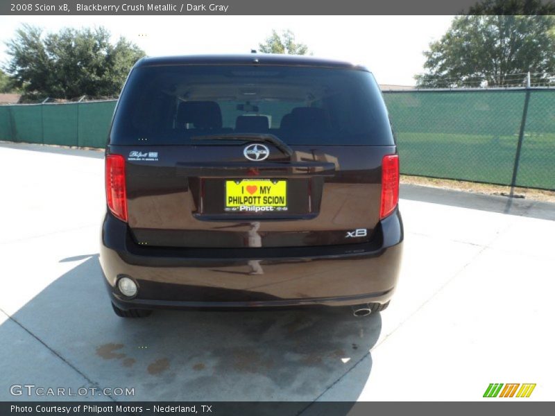 Blackberry Crush Metallic / Dark Gray 2008 Scion xB