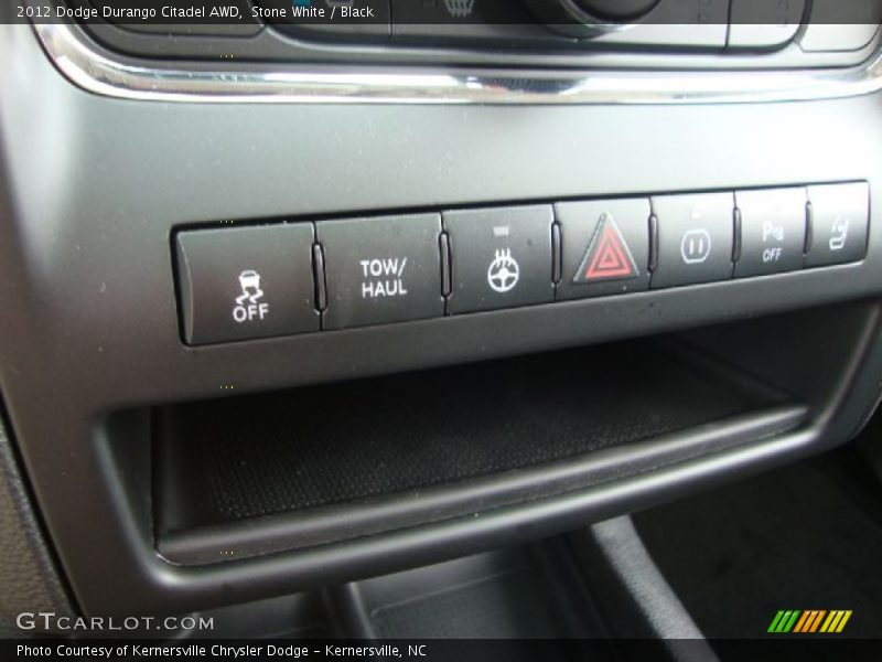 Controls of 2012 Durango Citadel AWD