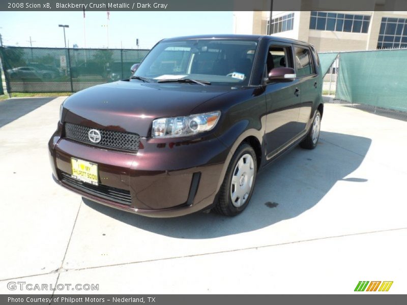 Blackberry Crush Metallic / Dark Gray 2008 Scion xB