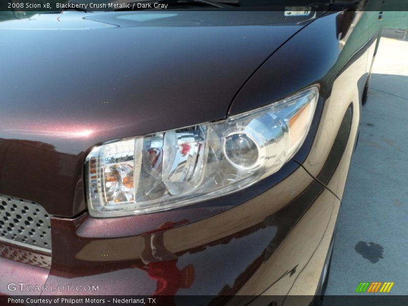 Blackberry Crush Metallic / Dark Gray 2008 Scion xB