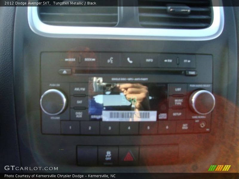 Tungsten Metallic / Black 2012 Dodge Avenger SXT