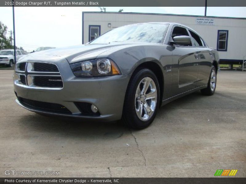 Tungsten Metallic / Black 2012 Dodge Charger R/T