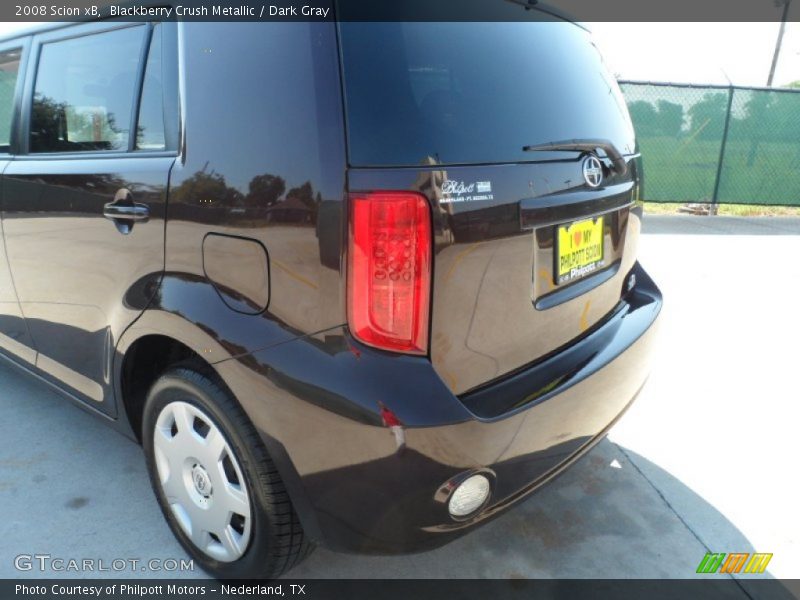 Blackberry Crush Metallic / Dark Gray 2008 Scion xB