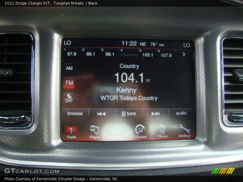 Controls of 2012 Charger R/T