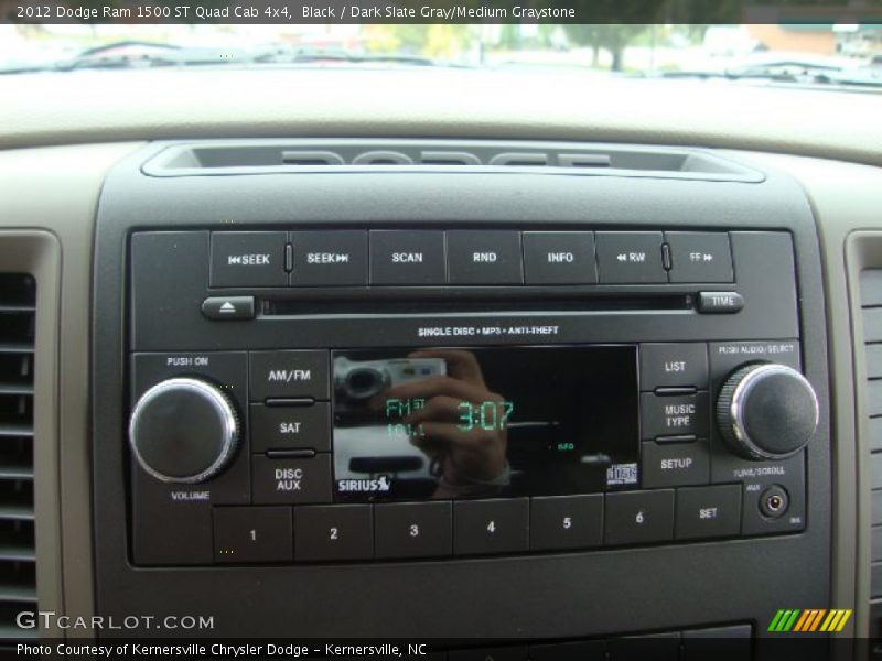 Black / Dark Slate Gray/Medium Graystone 2012 Dodge Ram 1500 ST Quad Cab 4x4