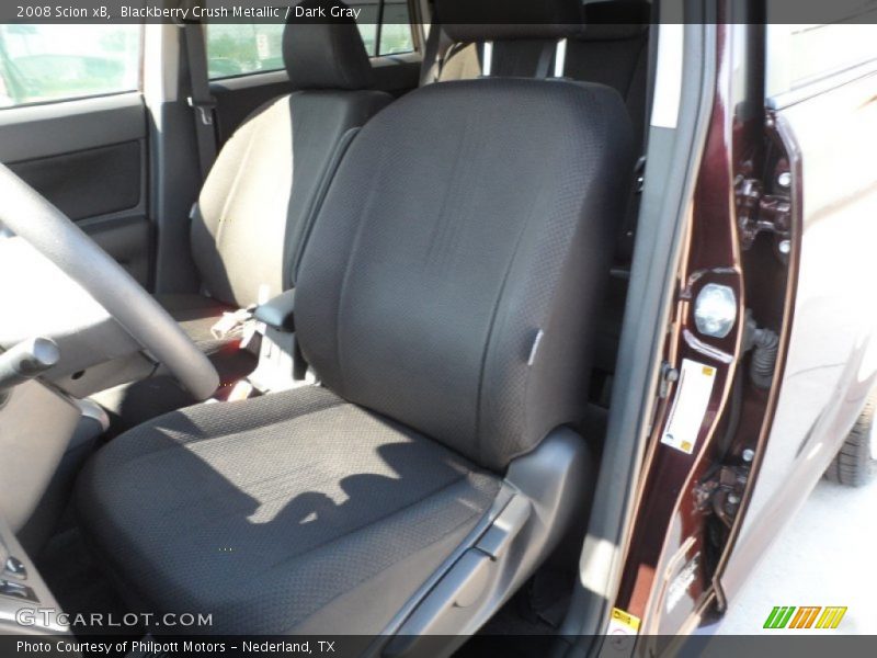 Blackberry Crush Metallic / Dark Gray 2008 Scion xB