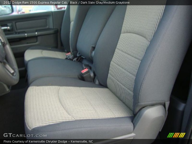 Black / Dark Slate Gray/Medium Graystone 2012 Dodge Ram 1500 Express Regular Cab