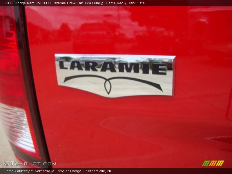  2012 Ram 3500 HD Laramie Crew Cab 4x4 Dually Logo