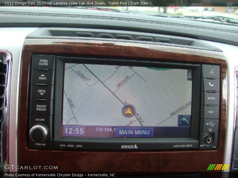 Navigation of 2012 Ram 3500 HD Laramie Crew Cab 4x4 Dually
