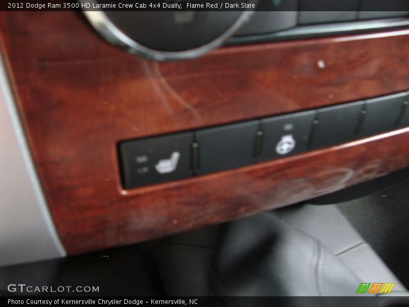 Flame Red / Dark Slate 2012 Dodge Ram 3500 HD Laramie Crew Cab 4x4 Dually