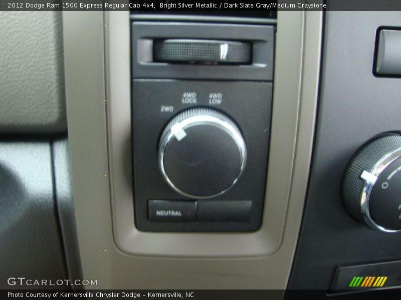 Controls of 2012 Ram 1500 Express Regular Cab 4x4