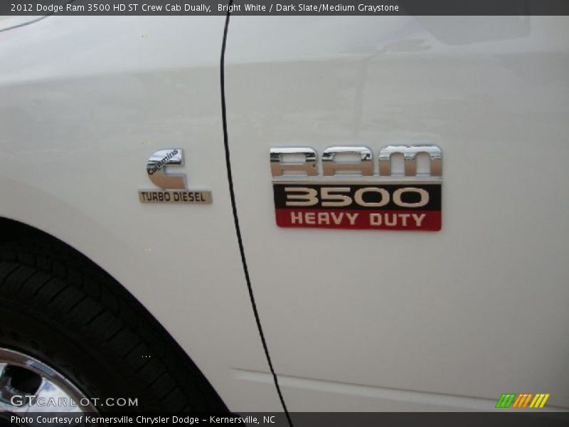  2012 Ram 3500 HD ST Crew Cab Dually Logo