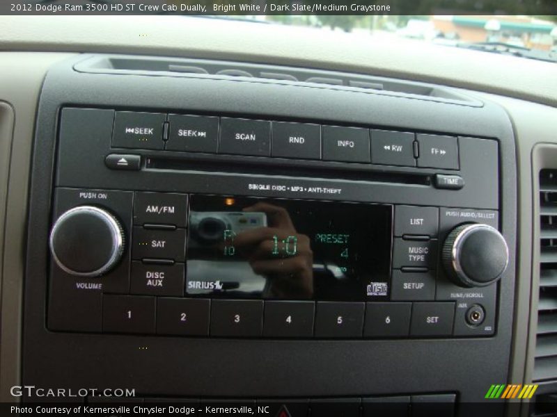 Audio System of 2012 Ram 3500 HD ST Crew Cab Dually