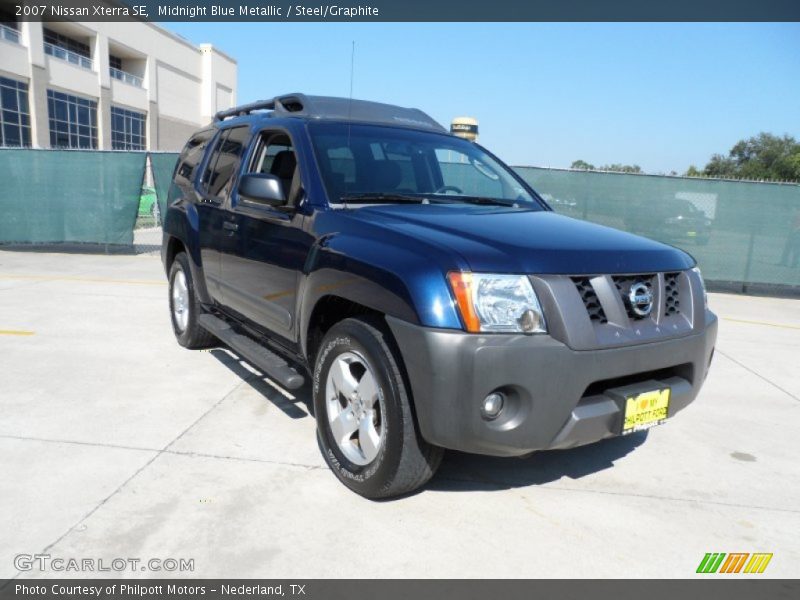 Midnight Blue Metallic / Steel/Graphite 2007 Nissan Xterra SE