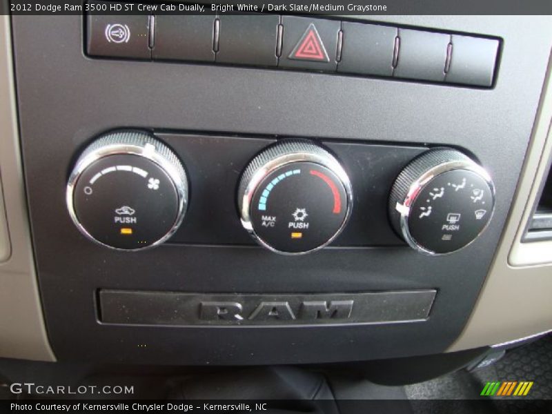 Controls of 2012 Ram 3500 HD ST Crew Cab Dually