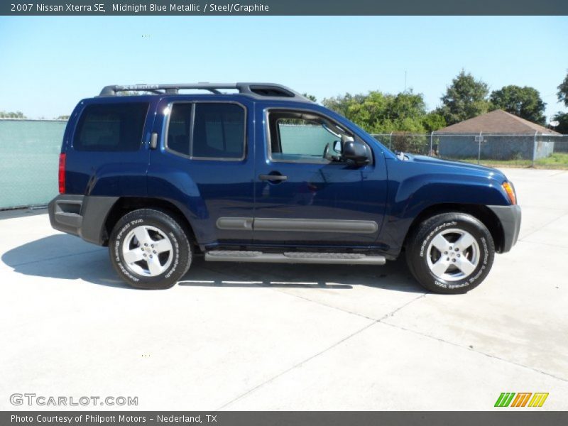 Midnight Blue Metallic / Steel/Graphite 2007 Nissan Xterra SE