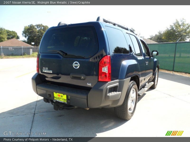 Midnight Blue Metallic / Steel/Graphite 2007 Nissan Xterra SE
