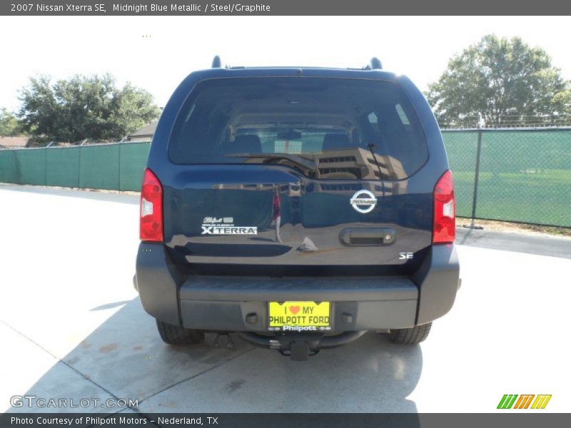Midnight Blue Metallic / Steel/Graphite 2007 Nissan Xterra SE
