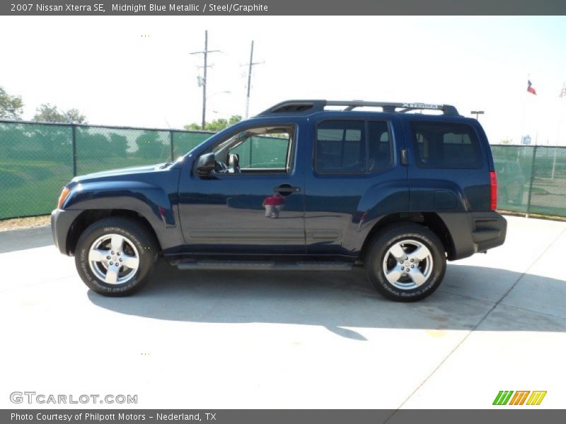 Midnight Blue Metallic / Steel/Graphite 2007 Nissan Xterra SE