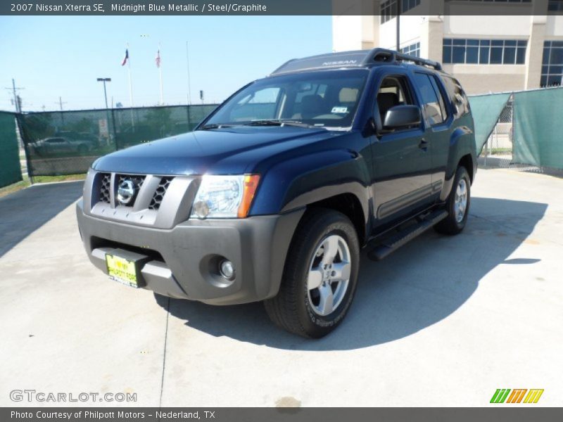 Midnight Blue Metallic / Steel/Graphite 2007 Nissan Xterra SE