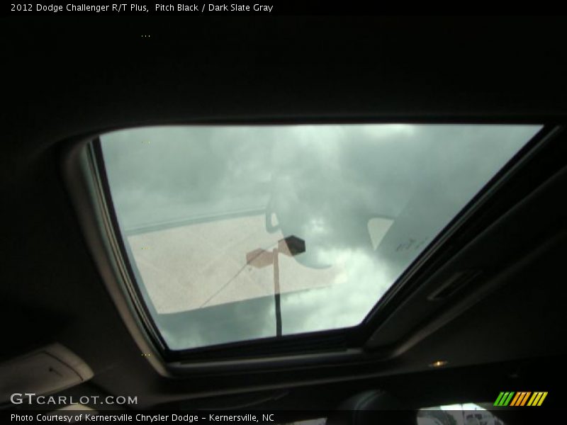 Pitch Black / Dark Slate Gray 2012 Dodge Challenger R/T Plus