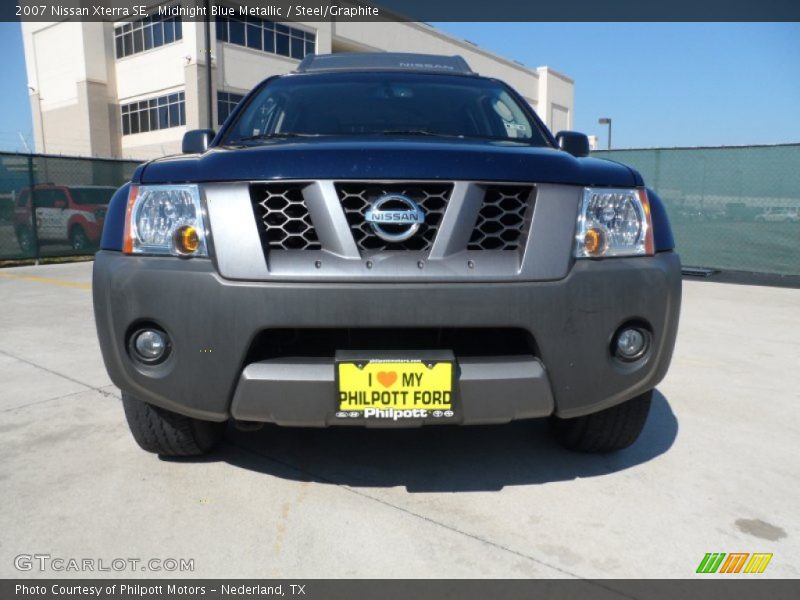 Midnight Blue Metallic / Steel/Graphite 2007 Nissan Xterra SE