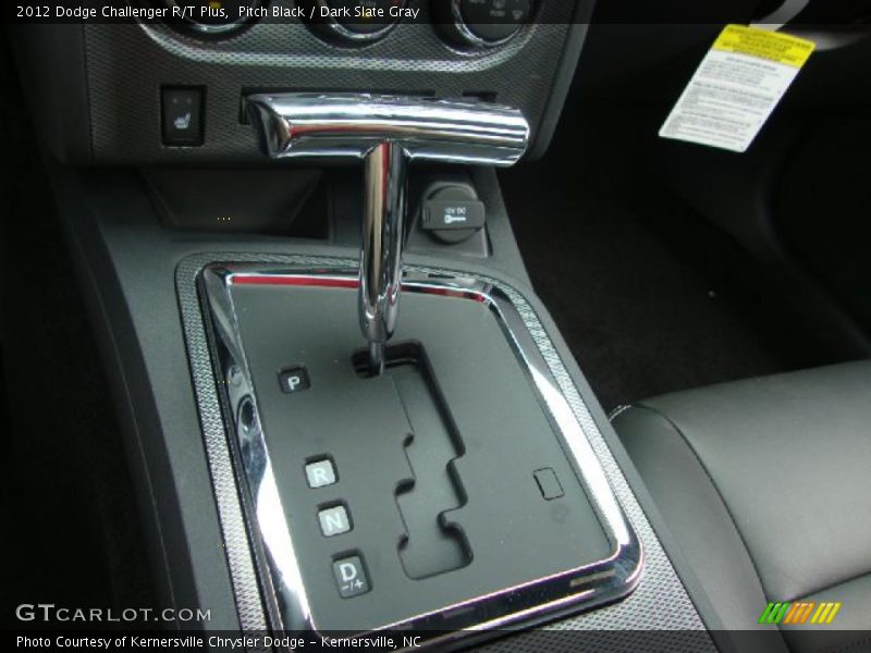  2012 Challenger R/T Plus 5 Speed AutoStick Automatic Shifter