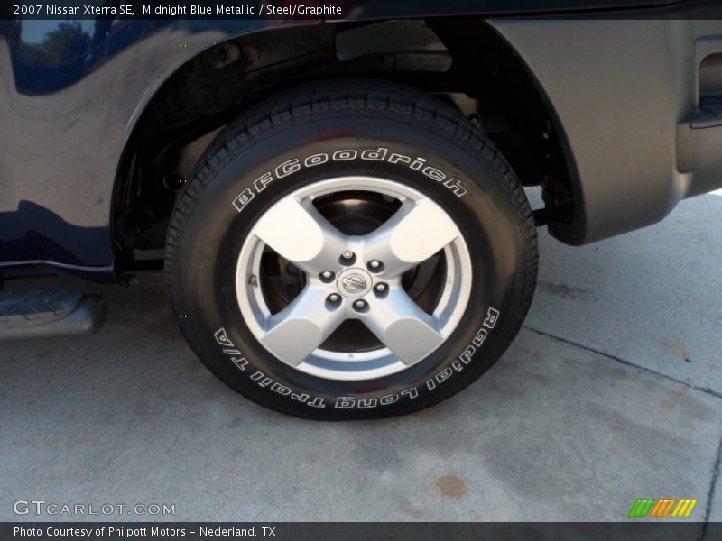 Midnight Blue Metallic / Steel/Graphite 2007 Nissan Xterra SE