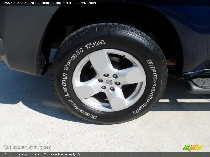 Midnight Blue Metallic / Steel/Graphite 2007 Nissan Xterra SE