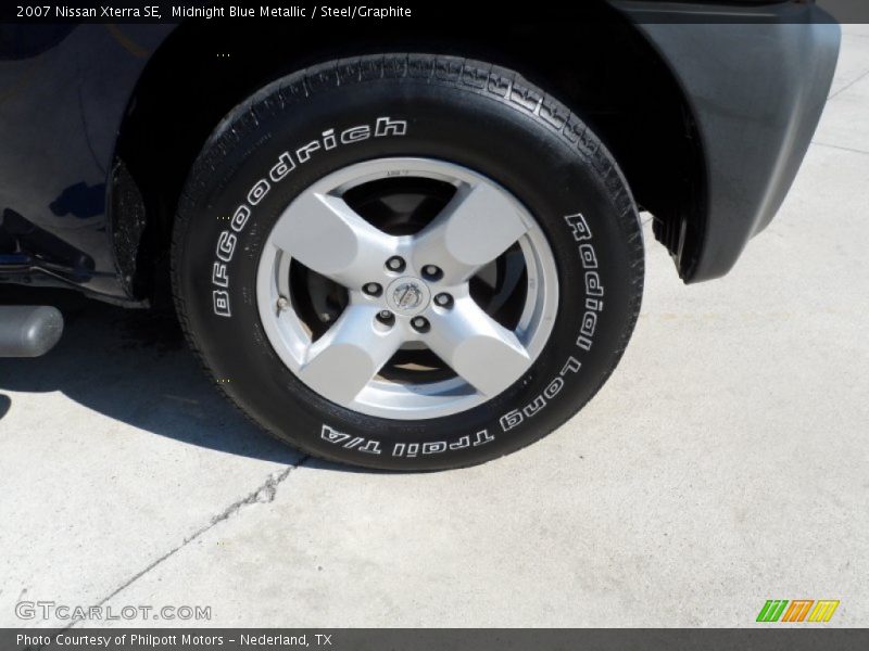 Midnight Blue Metallic / Steel/Graphite 2007 Nissan Xterra SE