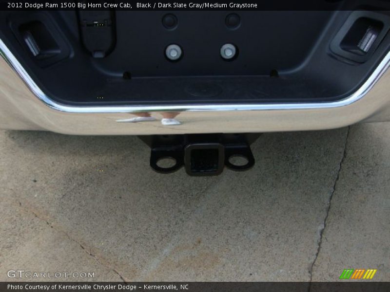 Black / Dark Slate Gray/Medium Graystone 2012 Dodge Ram 1500 Big Horn Crew Cab