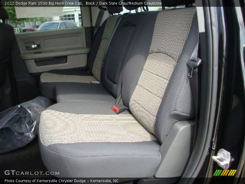  2012 Ram 1500 Big Horn Crew Cab Dark Slate Gray/Medium Graystone Interior