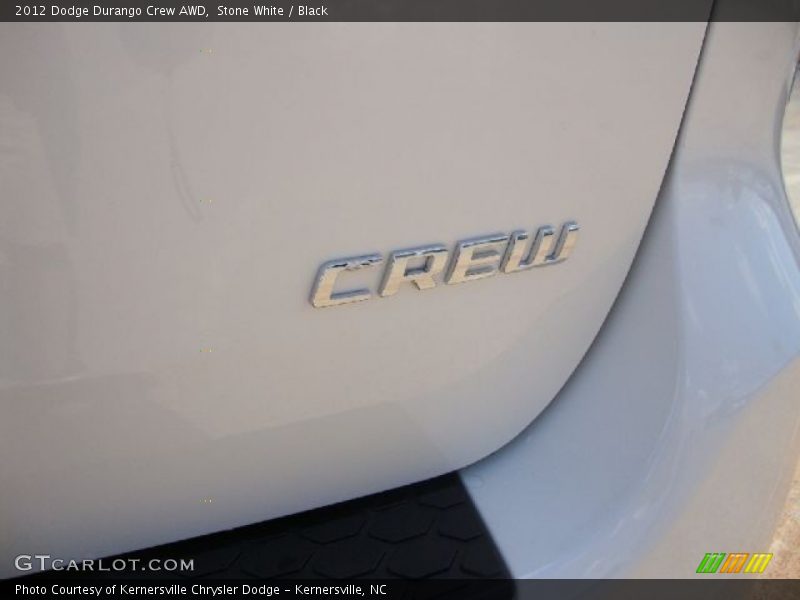  2012 Durango Crew AWD Logo