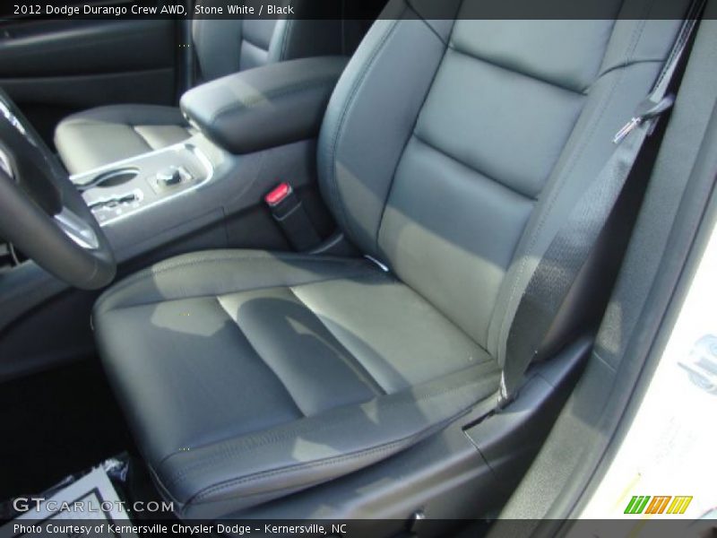  2012 Durango Crew AWD Black Interior