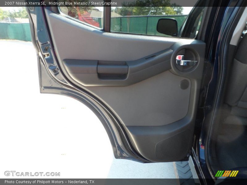 Midnight Blue Metallic / Steel/Graphite 2007 Nissan Xterra SE