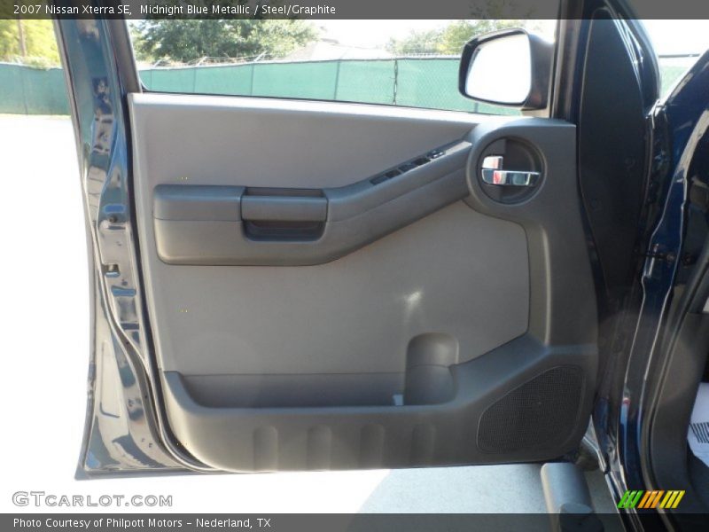 Midnight Blue Metallic / Steel/Graphite 2007 Nissan Xterra SE