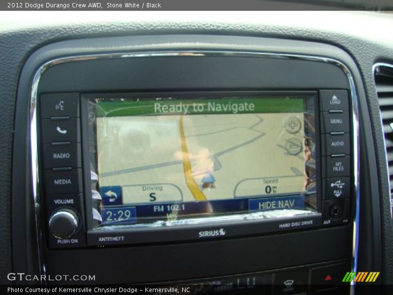 Navigation of 2012 Durango Crew AWD
