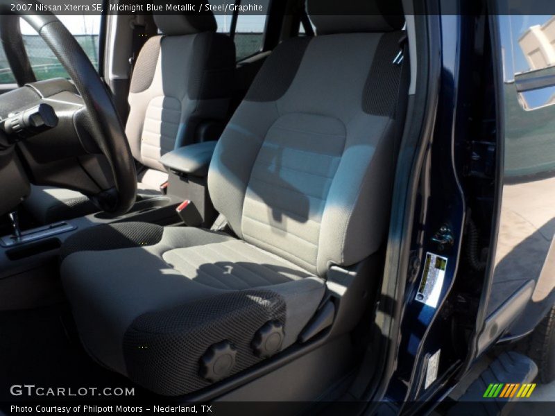 Midnight Blue Metallic / Steel/Graphite 2007 Nissan Xterra SE