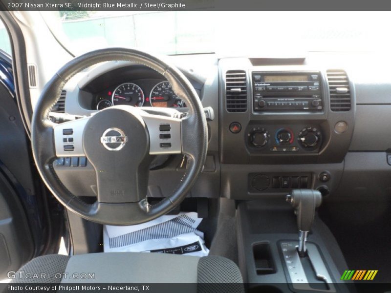 Midnight Blue Metallic / Steel/Graphite 2007 Nissan Xterra SE