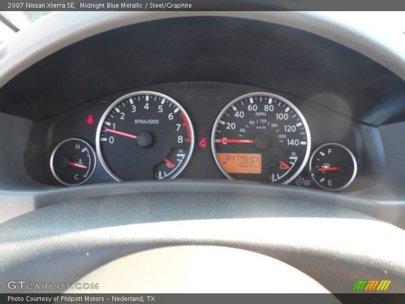 Midnight Blue Metallic / Steel/Graphite 2007 Nissan Xterra SE
