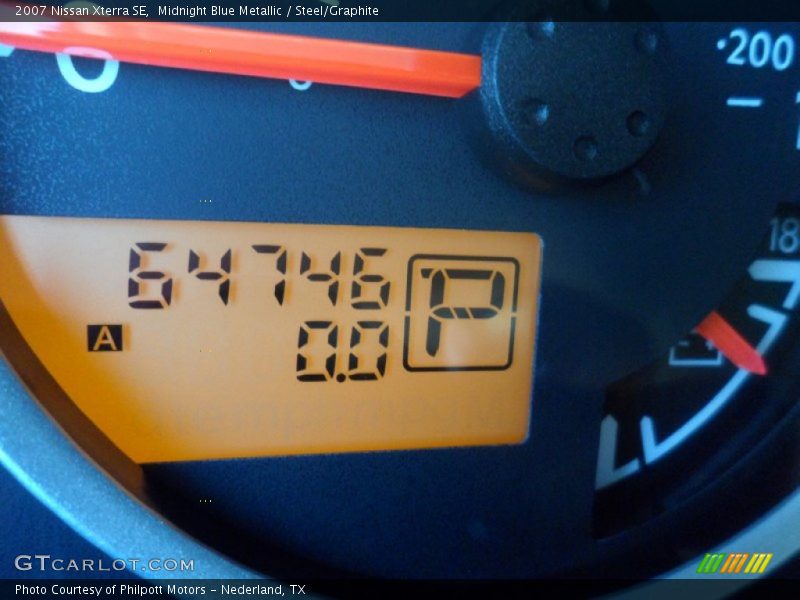 Midnight Blue Metallic / Steel/Graphite 2007 Nissan Xterra SE