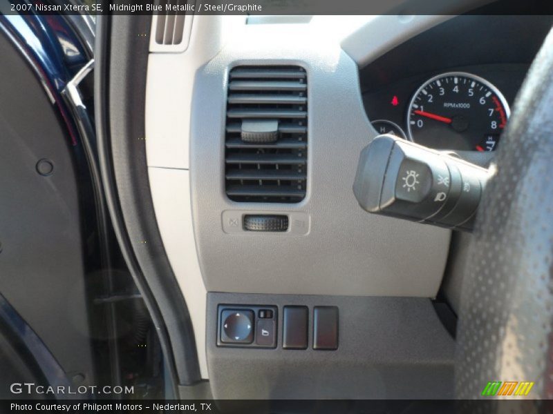 Midnight Blue Metallic / Steel/Graphite 2007 Nissan Xterra SE