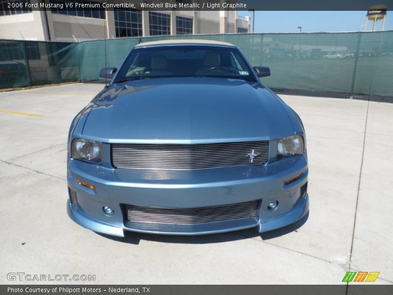 Windveil Blue Metallic / Light Graphite 2006 Ford Mustang V6 Premium Convertible